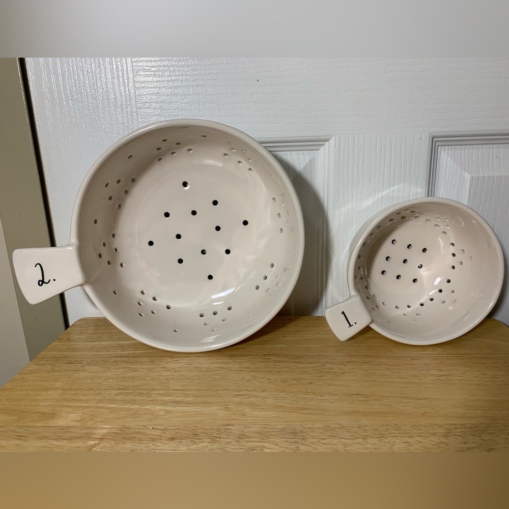 🇺🇸 Rae Dunn COLANDER SET of 2